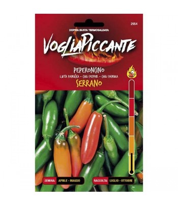 Serrano - Semi di Peperoncino